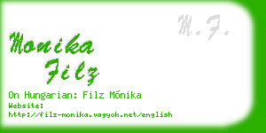 monika filz business card